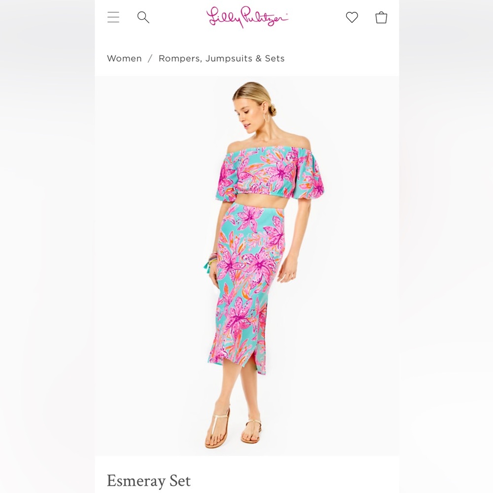 Lilly Pulitzer Esmeray set